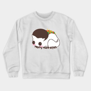 Fluffy Taco Kitty Crewneck Sweatshirt